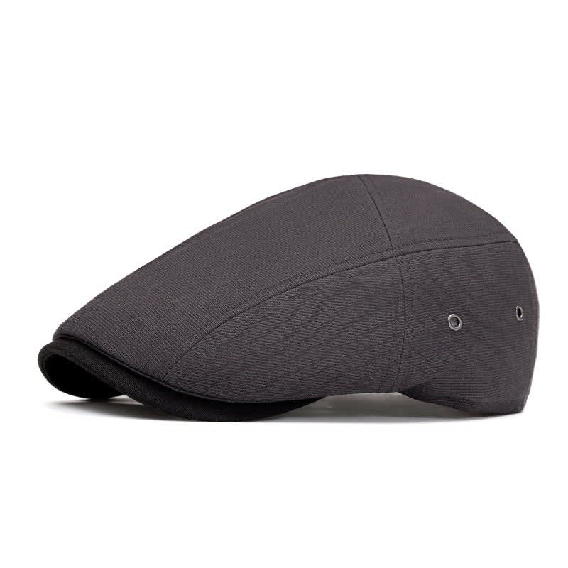 Barnaby Cotton Twill Flat Cap