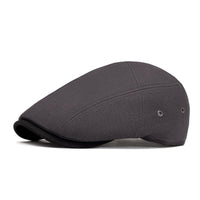Barnaby Cotton Twill Flat Cap