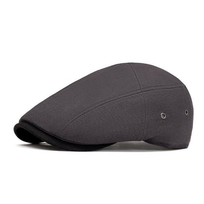 Barnaby Cotton Twill Flat Cap_3