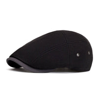 Barnaby Cotton Twill Flat Cap