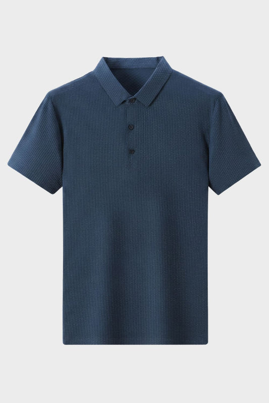Lennard Textured Knit Polo_1