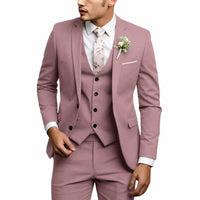 Grafton Peak Lapel Three Piece Suit