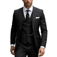 Grafton Peak Lapel Three Piece Suit