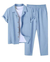 Webb Linen Shirt and Trousers Set