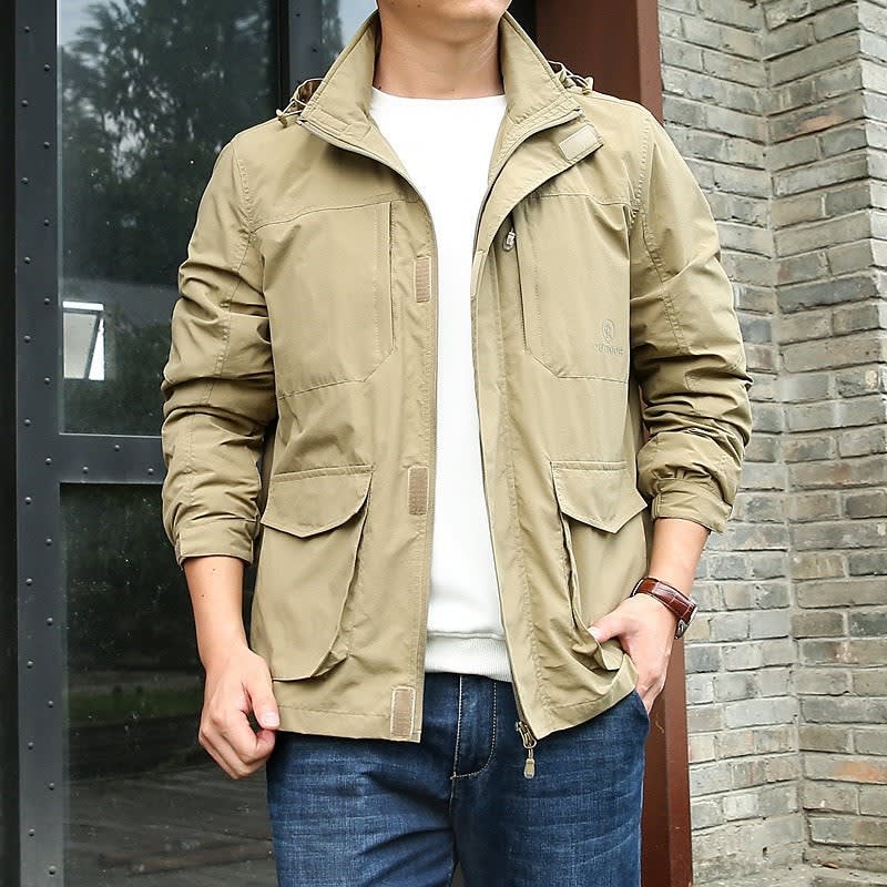 Elgin Hidden Hood Utility Field Jacket