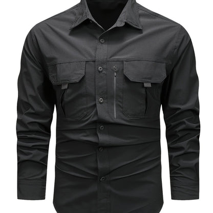 Hadrian Multi Pocket Utility Shirt_1