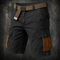 Shane Contrast Panel Cargo Shorts