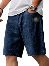 Grady Textured Weave Relaxed Shorts