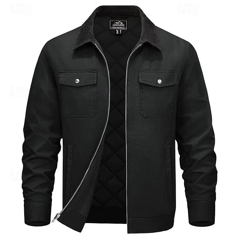 Egan Corduroy Collar Utility Jacket_10