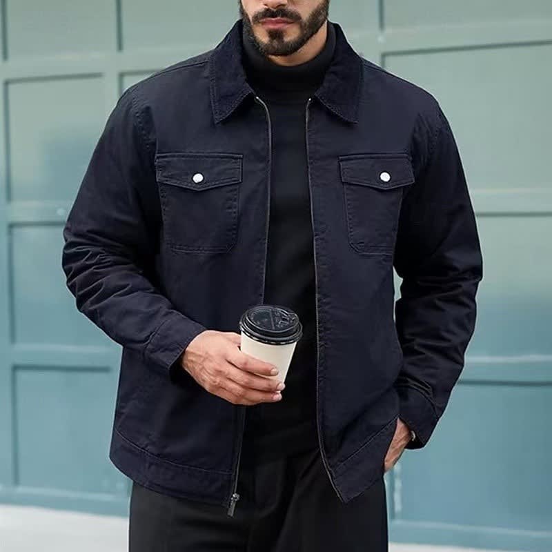 Egan Corduroy Collar Utility Jacket_3
