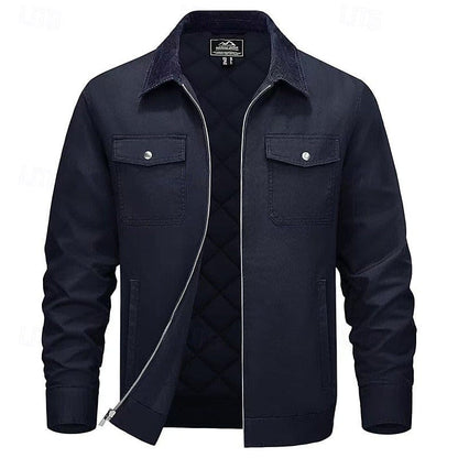 Egan Corduroy Collar Utility Jacket_4