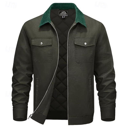 Egan Corduroy Collar Utility Jacket_6