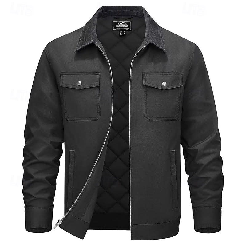 Egan Corduroy Collar Utility Jacket_8