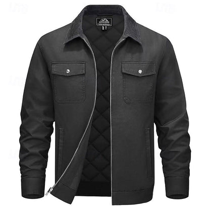 Egan Corduroy Collar Utility Jacket_8
