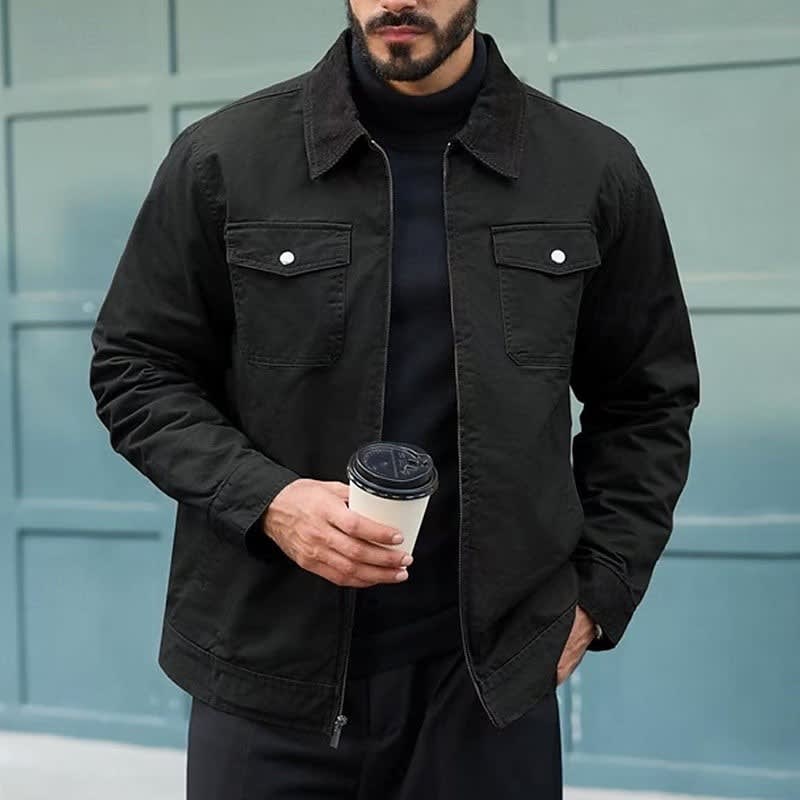 Egan Corduroy Collar Utility Jacket_9