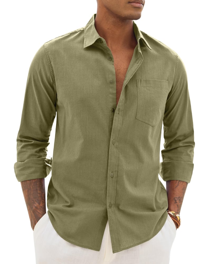 Sloan Linen Blend Long Sleeve Shirt_18