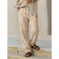 Klaus Straight Leg Drawstring Trousers