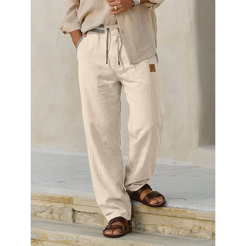 Klaus Straight Leg Drawstring Trousers