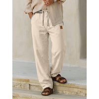 Klaus Straight Leg Drawstring Trousers