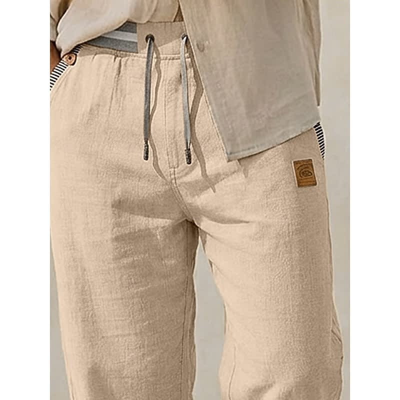 Klaus Straight Leg Drawstring Trousers