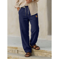 Klaus Straight Leg Drawstring Trousers