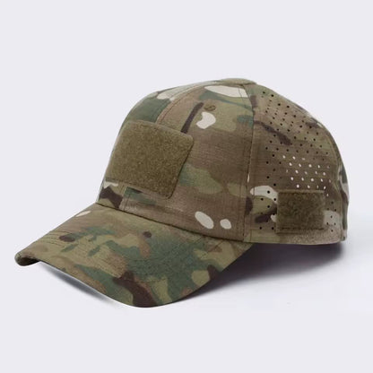Ralston Camo Print Vented Baseball Cap_1