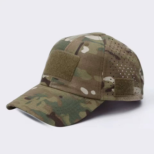 Ralston Camo Print Vented Baseball Cap_1