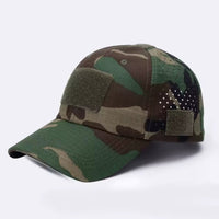 Ralston Camo Print Vented Baseball Cap