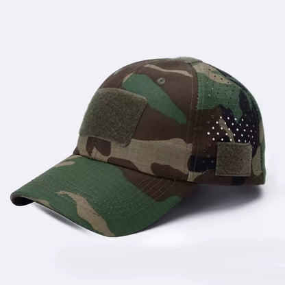 Ralston Camo Print Vented Baseball Cap_5