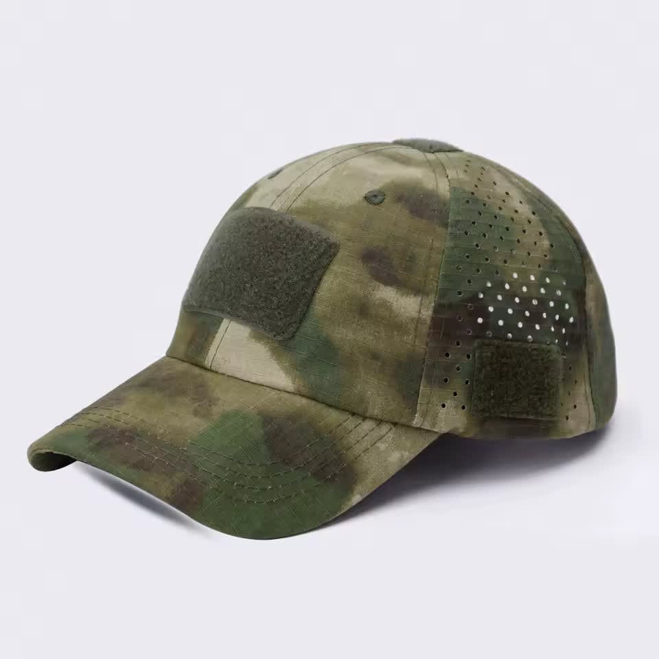 Ralston Camo Print Vented Baseball Cap
