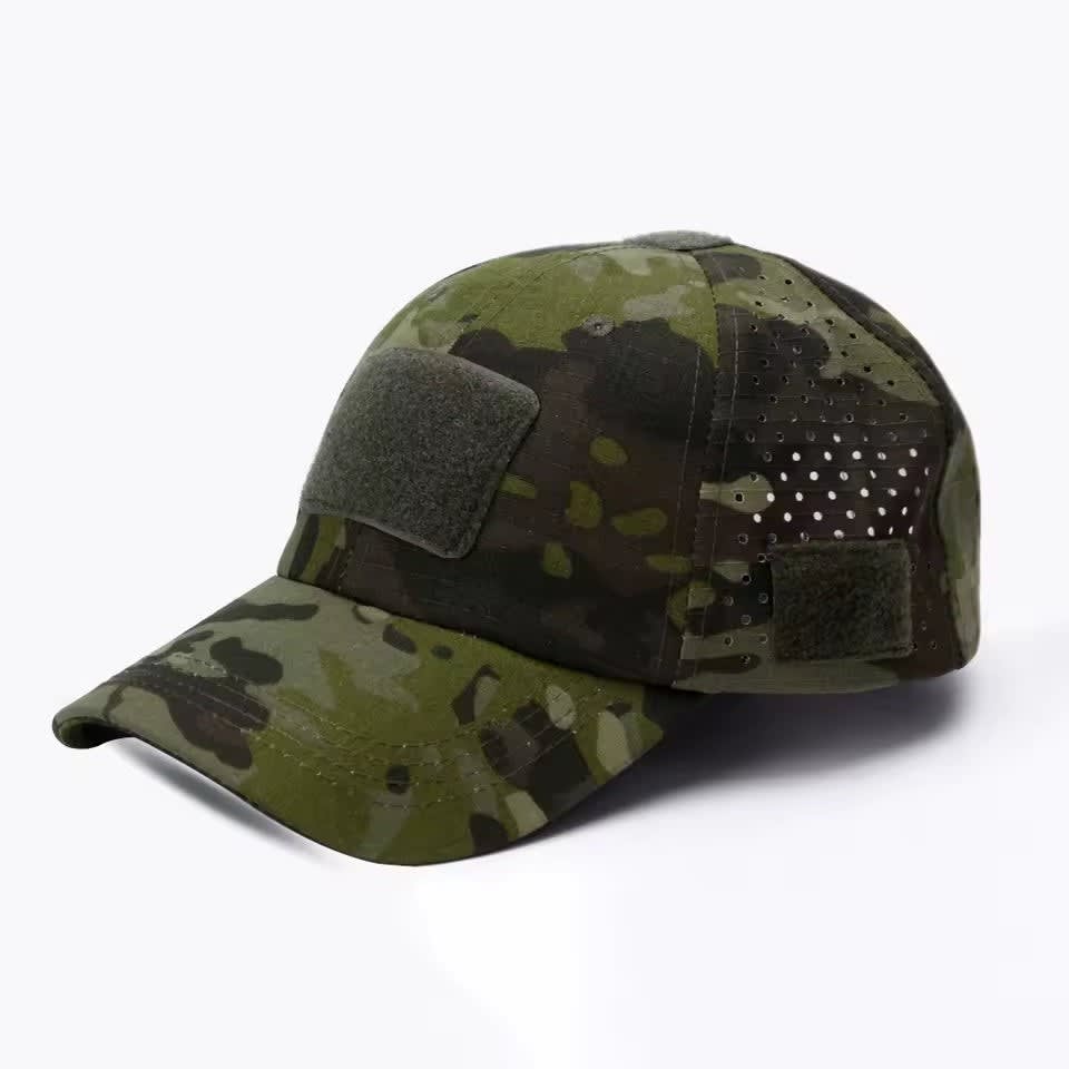 Ralston Camo Print Vented Baseball Cap