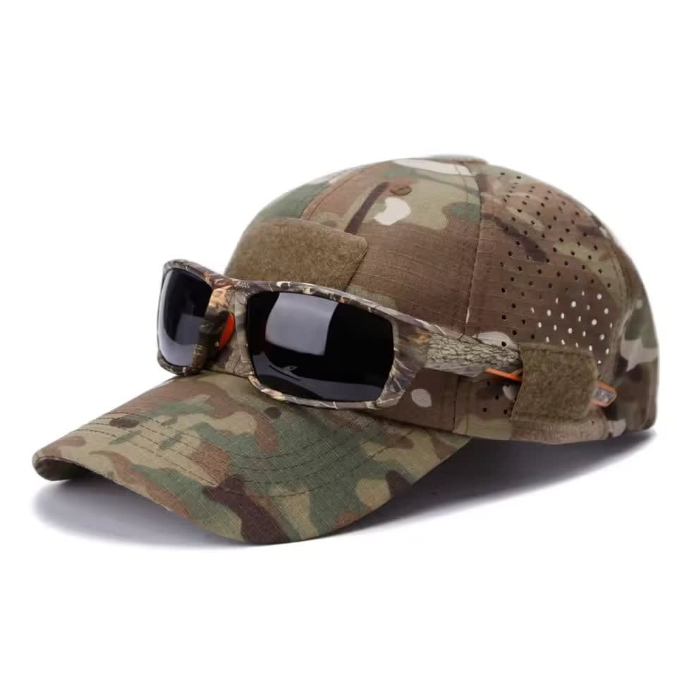 Ralston Camo Print Vented Baseball Cap