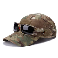 Ralston Camo Print Vented Baseball Cap