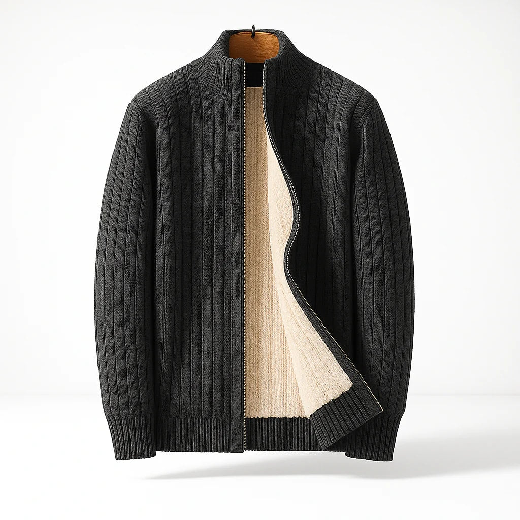 Pearce Fleece Lined Full Zip Cardigan_3