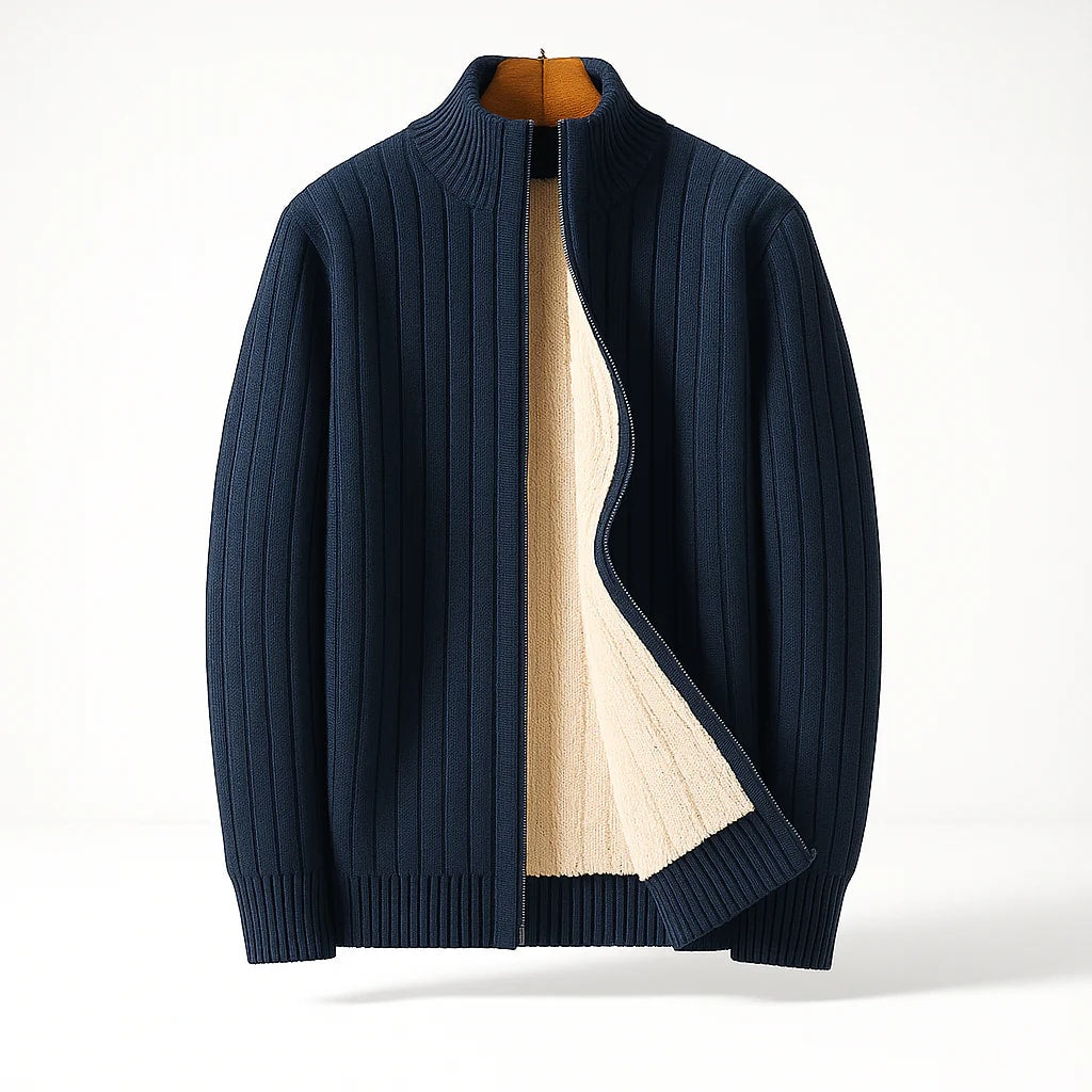 Pearce Fleece Lined Full Zip Cardigan_4