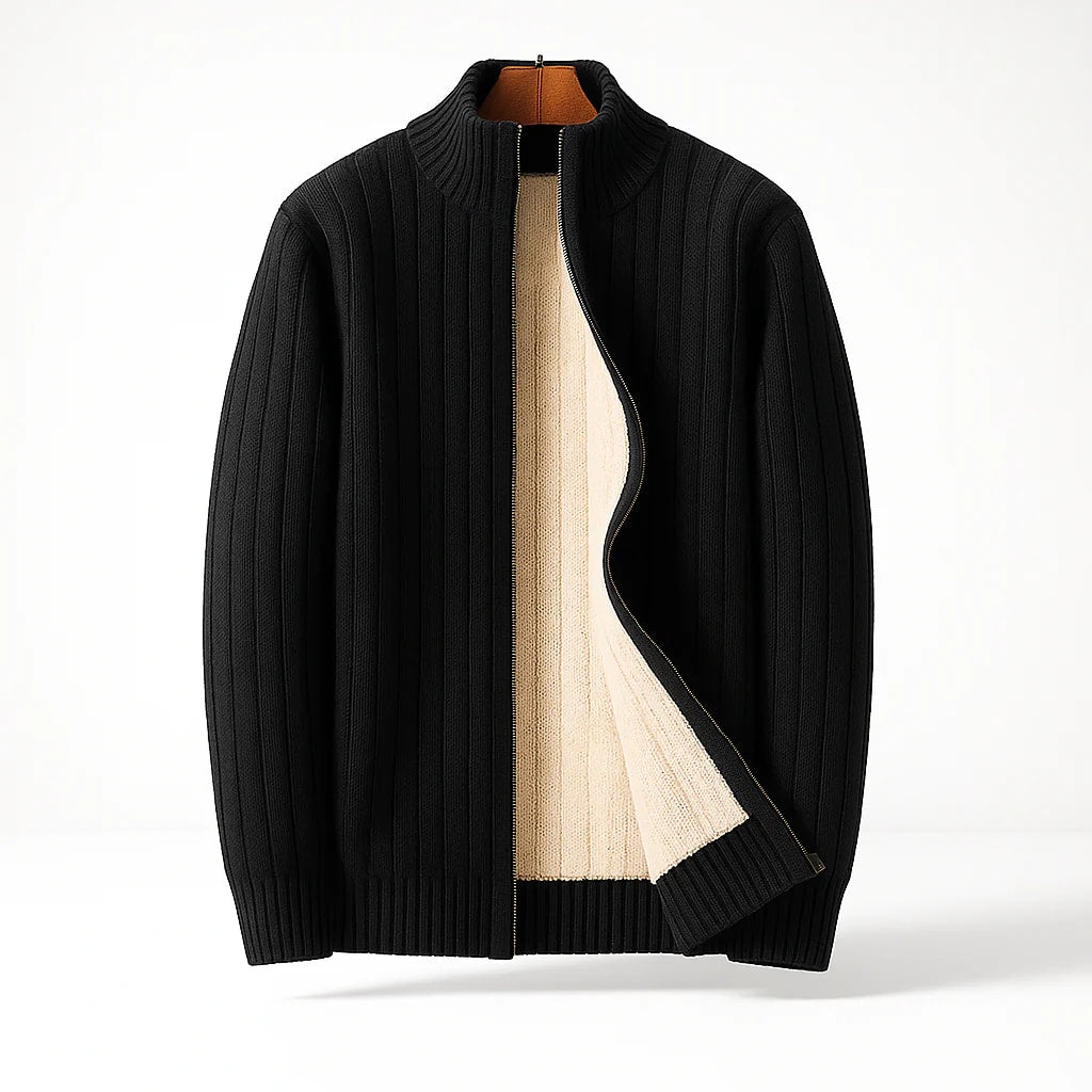 Pearce Fleece Lined Full Zip Cardigan_5
