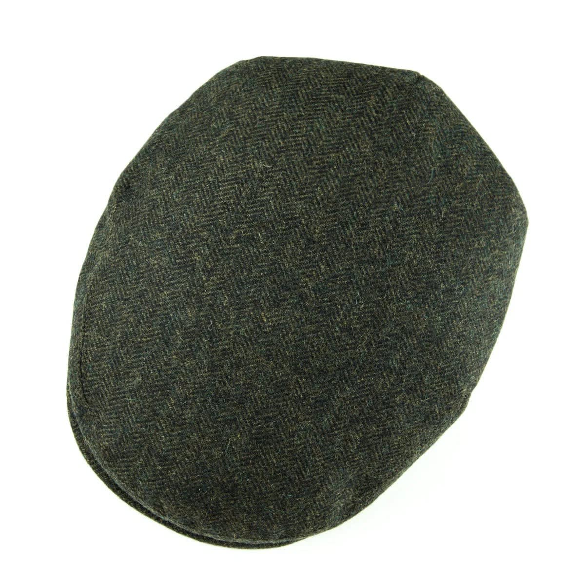 Edmund Herringbone Stitch Flat Cap