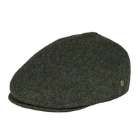 Edmund Herringbone Stitch Flat Cap