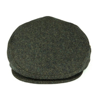 Edmund Herringbone Stitch Flat Cap