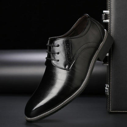 Cannon Polished Leather Derby Shoes_5