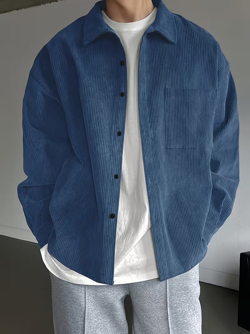 Rhett Corduroy Button Up Overshirt