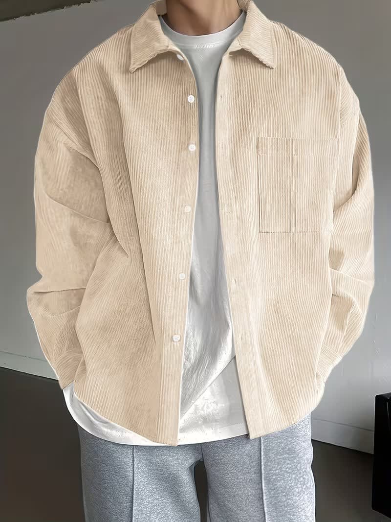 Rhett Corduroy Button Up Overshirt