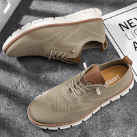 Dean Knit Mesh Lace Up Sneakers