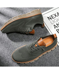Dean Knit Mesh Lace Up Sneakers