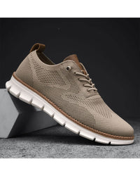 Dean Knit Mesh Lace Up Sneakers