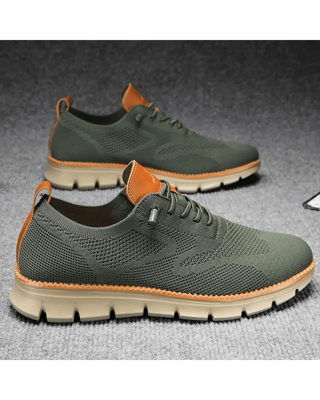Dean Knit Mesh Lace Up Sneakers