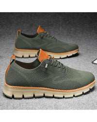 Dean Knit Mesh Lace Up Sneakers