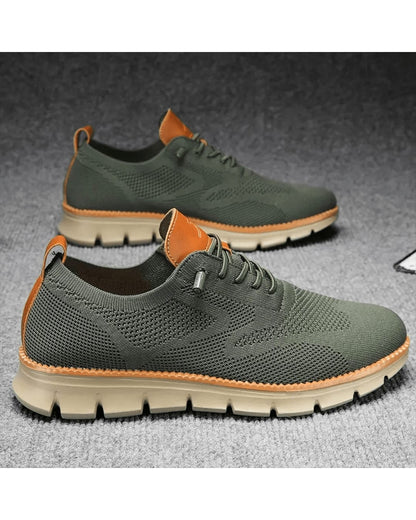 Dean Knit Mesh Lace Up Sneakers_19