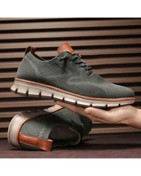 Dean Knit Mesh Lace Up Sneakers