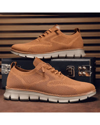 Dean Knit Mesh Lace Up Sneakers